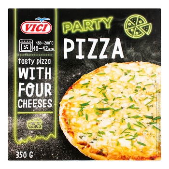 Vici Pizza Party Pizza Four Cheese 350g - buy, prices for MegaMarket - photo 3