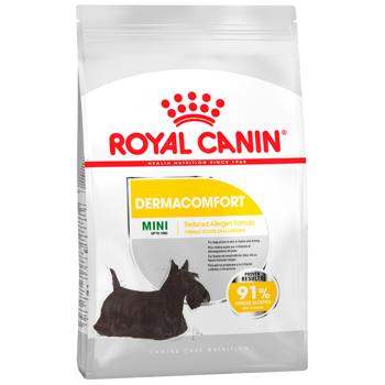 Royal Canin Mini Dermacomfort cухий корм для собак 3 кг - купити, ціни на MasterZoo - фото 1