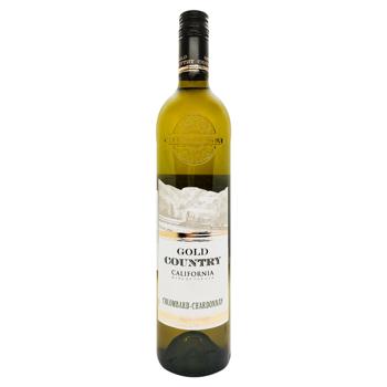 Вино Gold Country Colombard Chardonnay біле сухе 12% 0,75л - купити, ціни на КОСМОС - фото 1