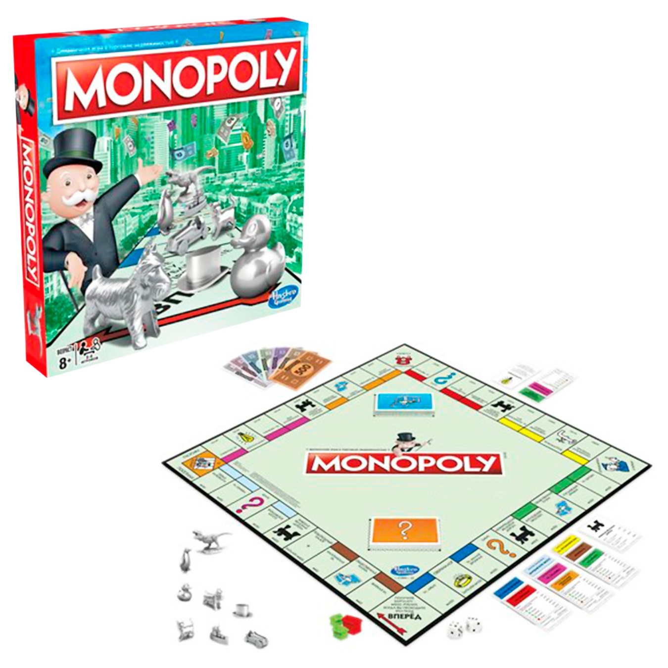 

Игра настольная Hasbro Gaming Монополия