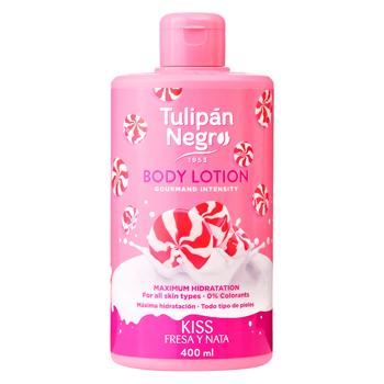 Lotion Tulipan negro strawberries with cream 400ml Spain - buy, prices for MegaMarket - photo 1