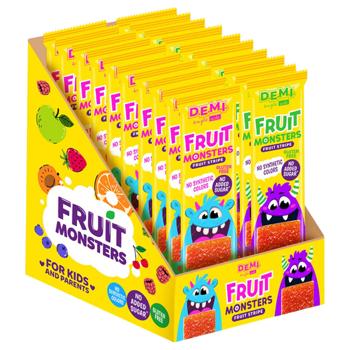 D.E.M.I. Fruit Monsters Fruit Pastille with Strawberry Juice 15g - buy, prices for - photo 2
