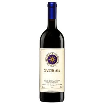Tenuta San Guido Sassicaia Red Dry Wine 13.5% 0.75l - buy, prices for COSMOS - photo 1