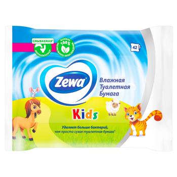 Toilet paper Zewa Kids for children - buy, prices for MegaMarket - photo 2