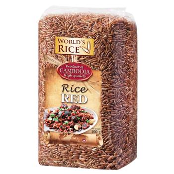 Рис World's Rice червоний довгозернистий 500г - купити, ціни на КОСМОС - фото 2