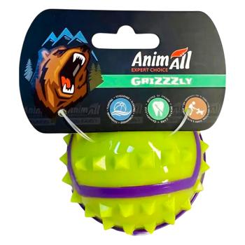 AnimAll GrizZzly іграшка для собак м'яч з шипами S - купити, ціни на MasterZoo - фото 1