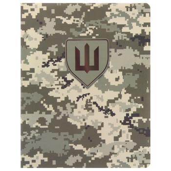 Книга записная Buromax Military пиксель А6 64 листов