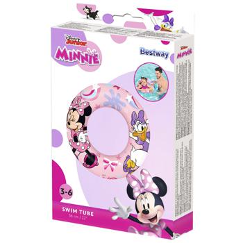 Круг Bestway Minnie для плавания для детей 56см