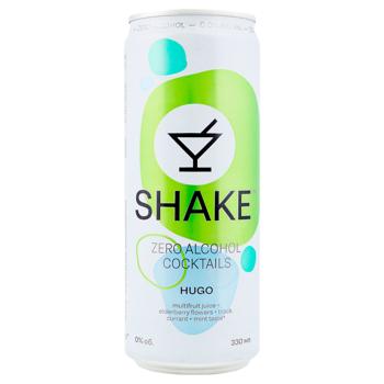 Напій безалкогольний Shake Hugo сильногазований 0,33л