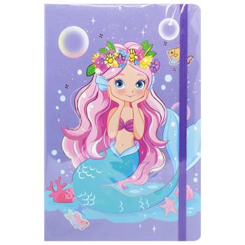 Блокнот на резинке Malevaro Mermaid А5 80 листов - купить, цены на - фото 3