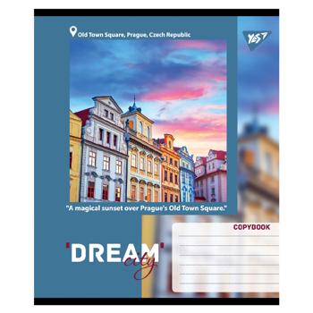 Зошит Yes Dream City в клітинку 24 аркуші в асортименті - купити, ціни на - фото 2