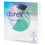 Durex Invisible Condoms 3pcs