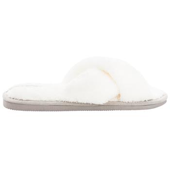 Капці жіночі Twins 14160 HS-VL махрові молочні р.36/37 - купити, ціни на Восторг - фото 3