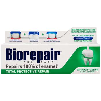 Зубная паста Biorepair Total Protective Repair 75мл - купить, цены на МегаМаркет - фото 1