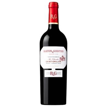 Вино Barton&Guestier Saint-Emilion червоне сухе 13% 0,75л - купити, ціни на КОСМОС - фото 1