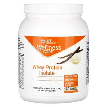 Life Extension Vanilla Flavored Whey Protein Isolate 403g - buy, prices for Biotus - photo 1