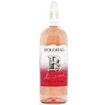 Вино Bolgrad Blanc De Noirs рожеве напівсолодке 9-13% 1,5л