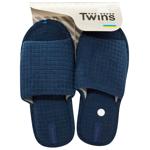 Twins 13829 HS-VL Terry Blue Men's Slippers s.40/41