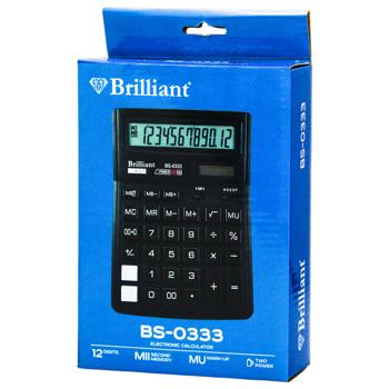 Калькулятор Brilliant BS-0333 - купить, цены на METRO - фото 1