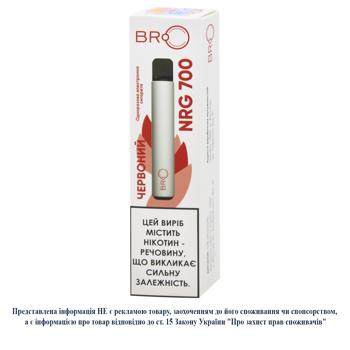 Bro Energy 700 Disposable Electronic Cigarette 2ml Red - buy, prices for NOVUS - photo 3