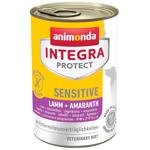 Корм ветеринарний вологий Integra Protect Sensitiv Lamb + Amaranth для собак при харчовій непереносимості ягня + пастернак 400г