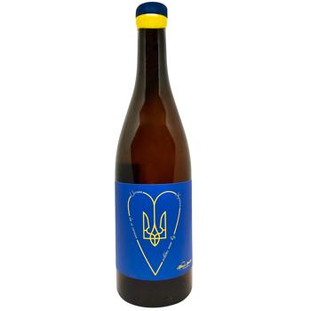 Вино Alfredo Maestro Украина в моем сердце белое полусладкое 15% 0,75л - купить, цены на Восторг - фото 1