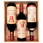 Вино Col d’Orcia Brunello di Montalcino Riserva Vert Pack 1979, 1980, 1981 червоне сухе набір 13,5% 3шт х 0,75л