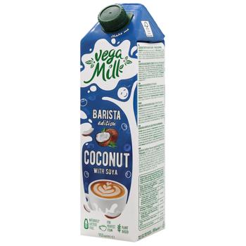Напій кокосовий Vega Milk Баріста з соєю без лактози без цукру 950мл - купити, ціни на За Раз - фото 1