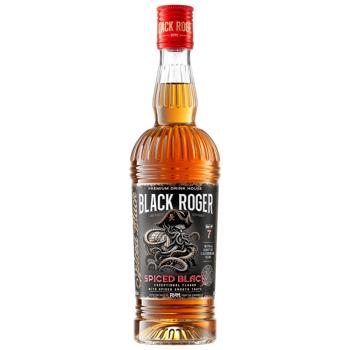 Напій спиртний Black Roger Spiced Black з ромом 35% 0,5л