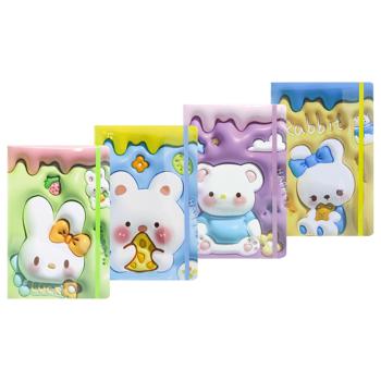 Malevaro Bunny Notebook on Rubber A5 80 sheets - buy, prices for Za Raz - photo 1
