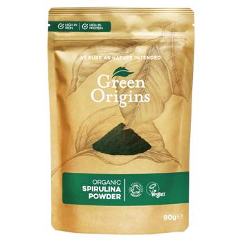 Порошок із спіруліни органічний 90г. Green Origins - купить, цены на Grono - фото 1