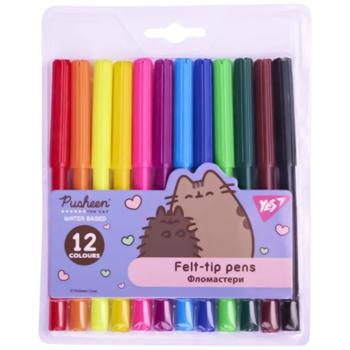 Yes Pusheen Felt-tip Pens 12 Colours