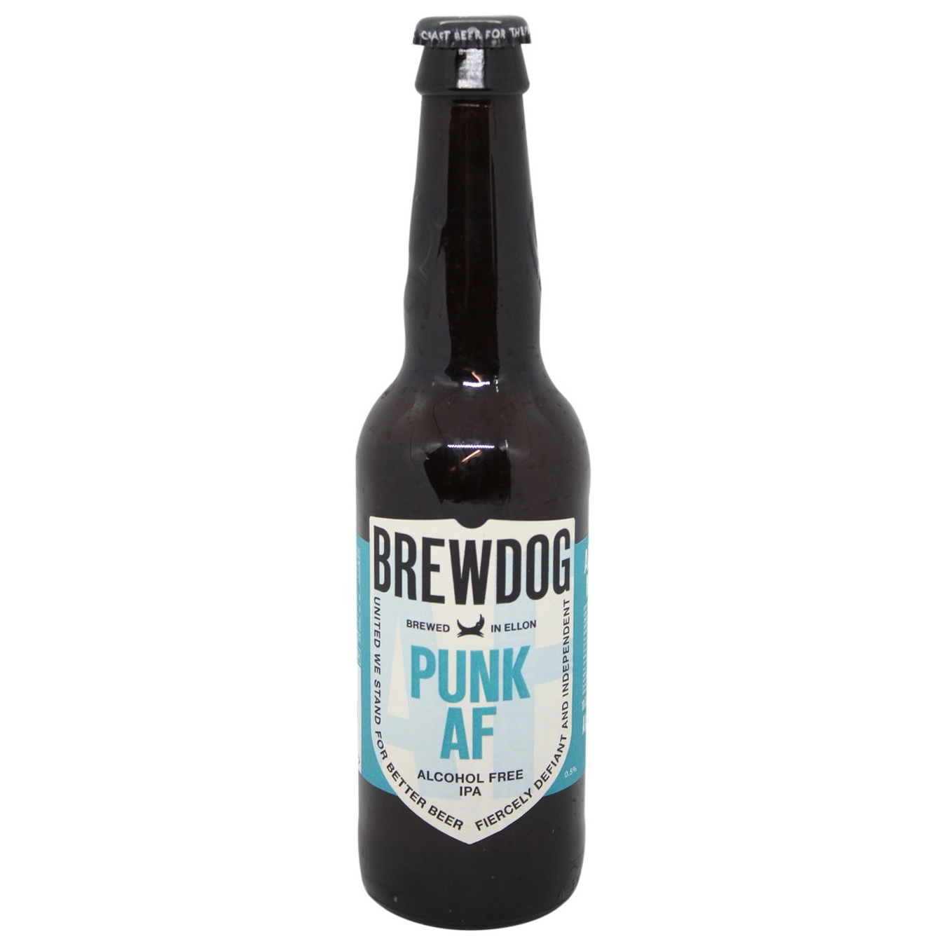 

Пиво BrewDog Punk AF безалкогольное 0,5% 0,33л