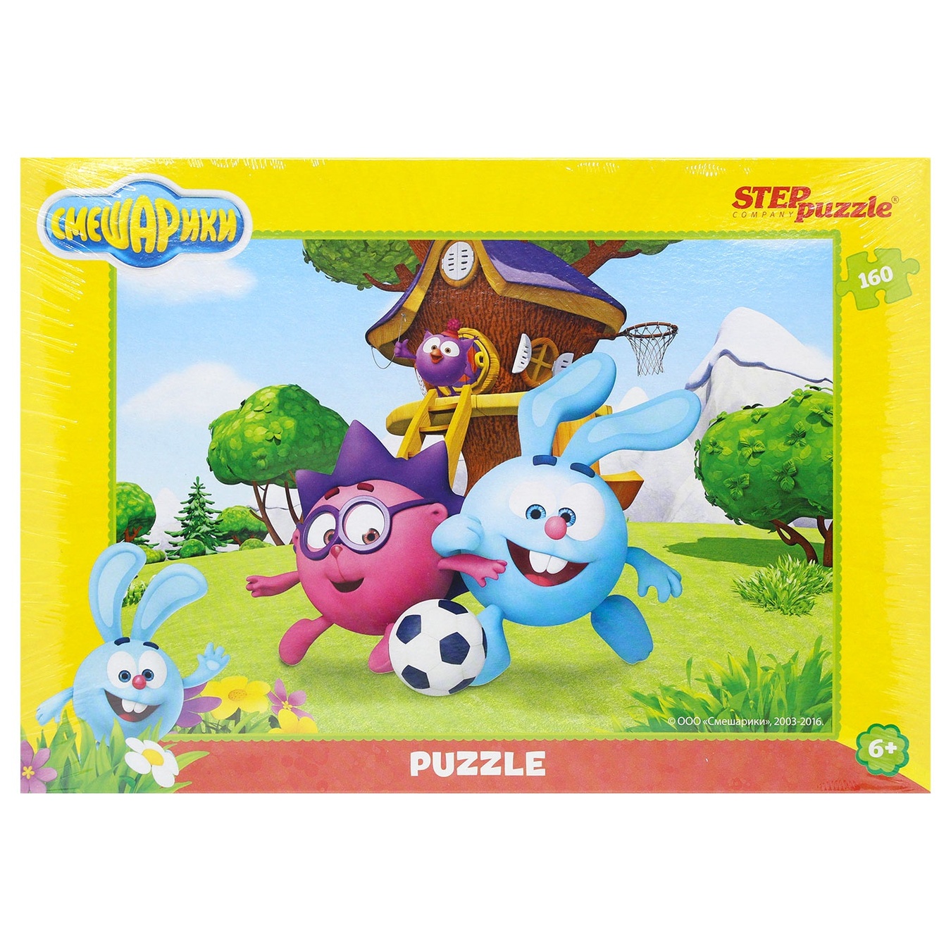 

Пазлы Step Puzzle Смешарики 160 элементов