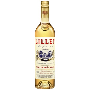 Аперитив Lillet Blanc на основі вина 17% 0,75л - купити, ціни на МегаМаркет - фото 1