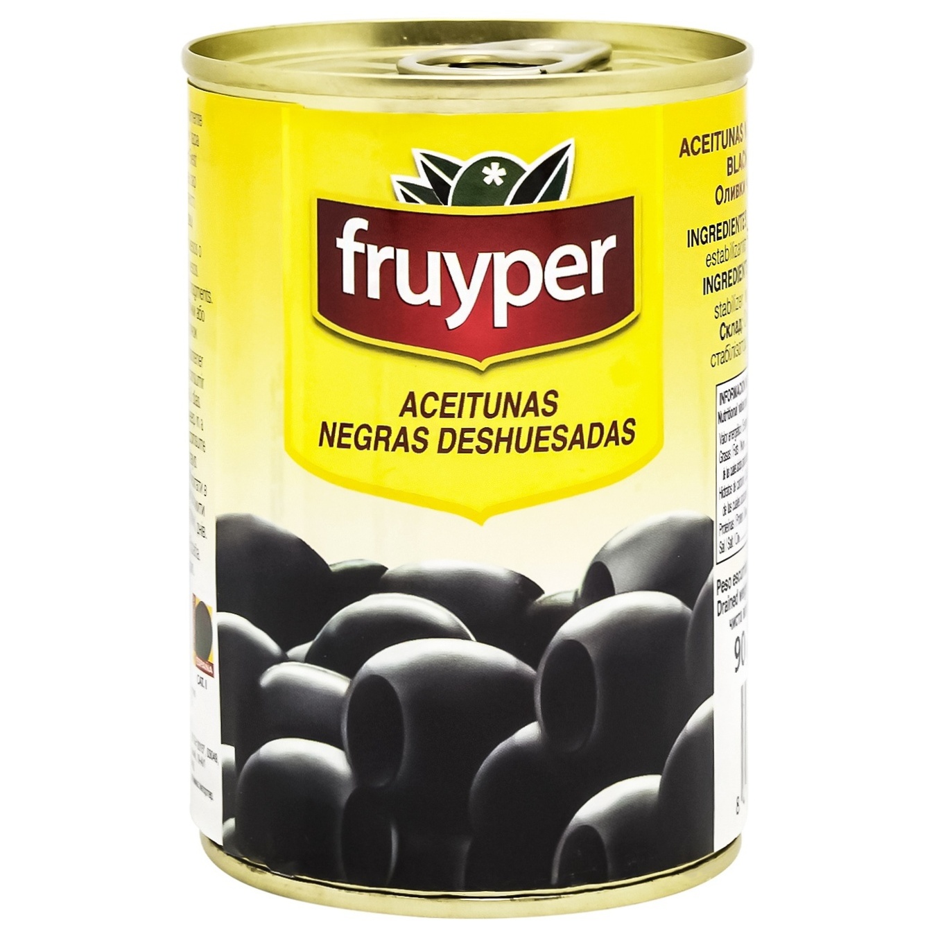 

Оливки Fruyper черные без косточки 300мл