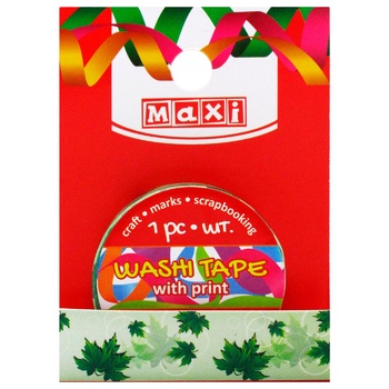 Maxi Decorative Tape with Print 20mm*3m