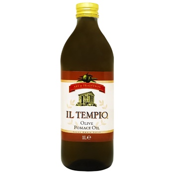Масло Il Tempio Pomace оливковое 1л - купить, цены на ULTRAMARKET - фото 1