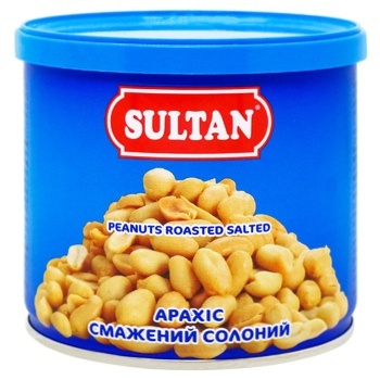 Sultan Roasted Salted Peanuts 120g - buy, prices for Ideal - photo 1