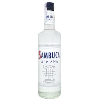 Ликер Sambuca Appaiana 38% 0,7л - купить, цены на ULTRAMARKET - фото 1