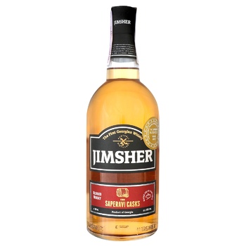 Jimsher Georgian Saperavi Casks whiskey 40% 0.7l - buy, prices for Auchan - photo 1