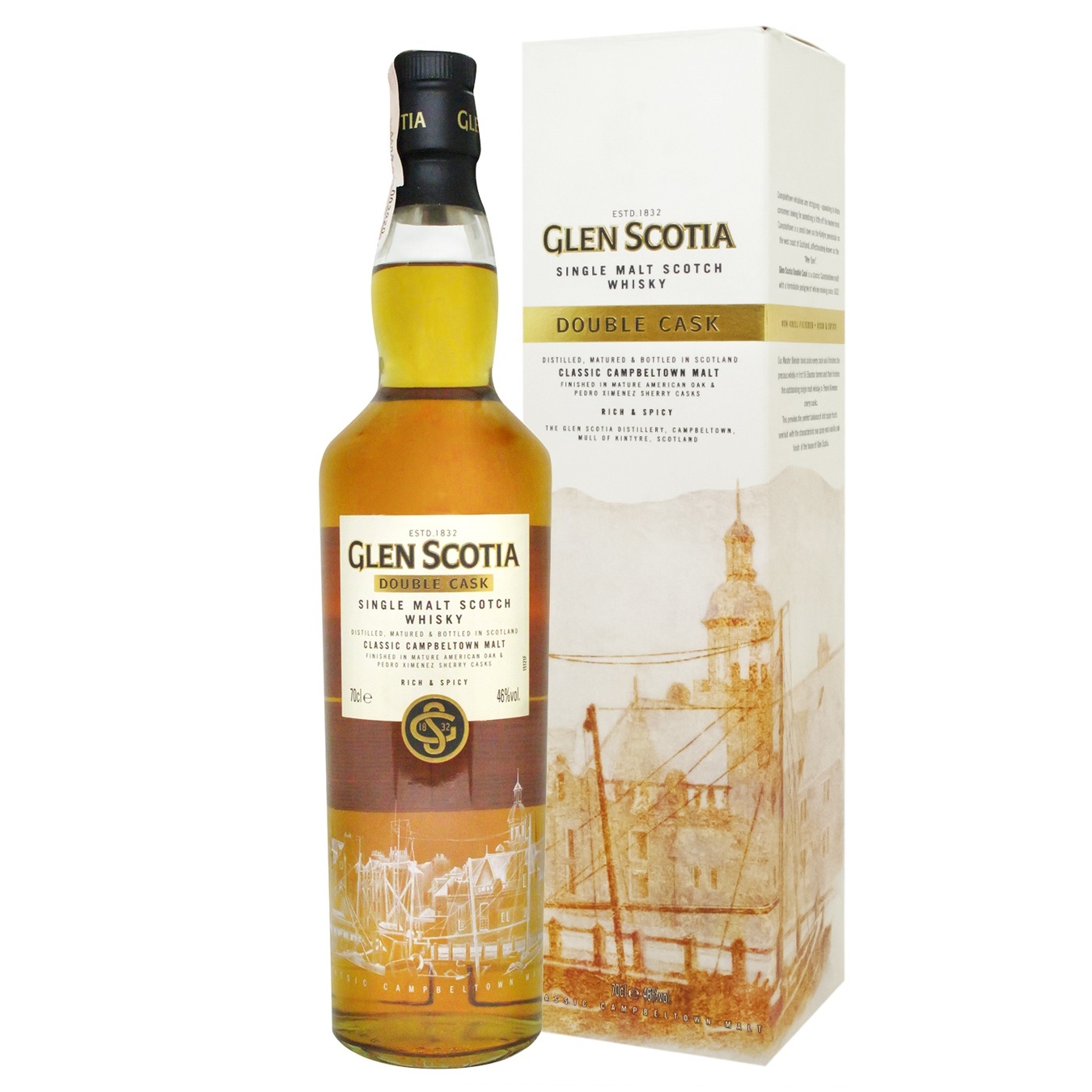 

Виски Glen Scotia Double Cask 46% 0,7л