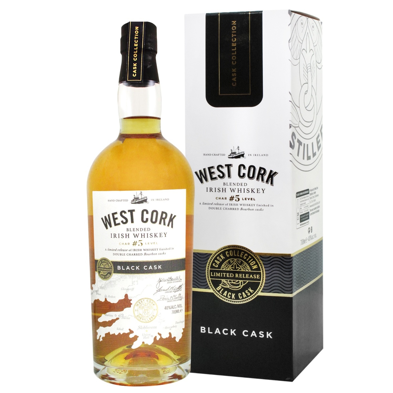 

Виски West Cork Black Cask 40% 0,7л
