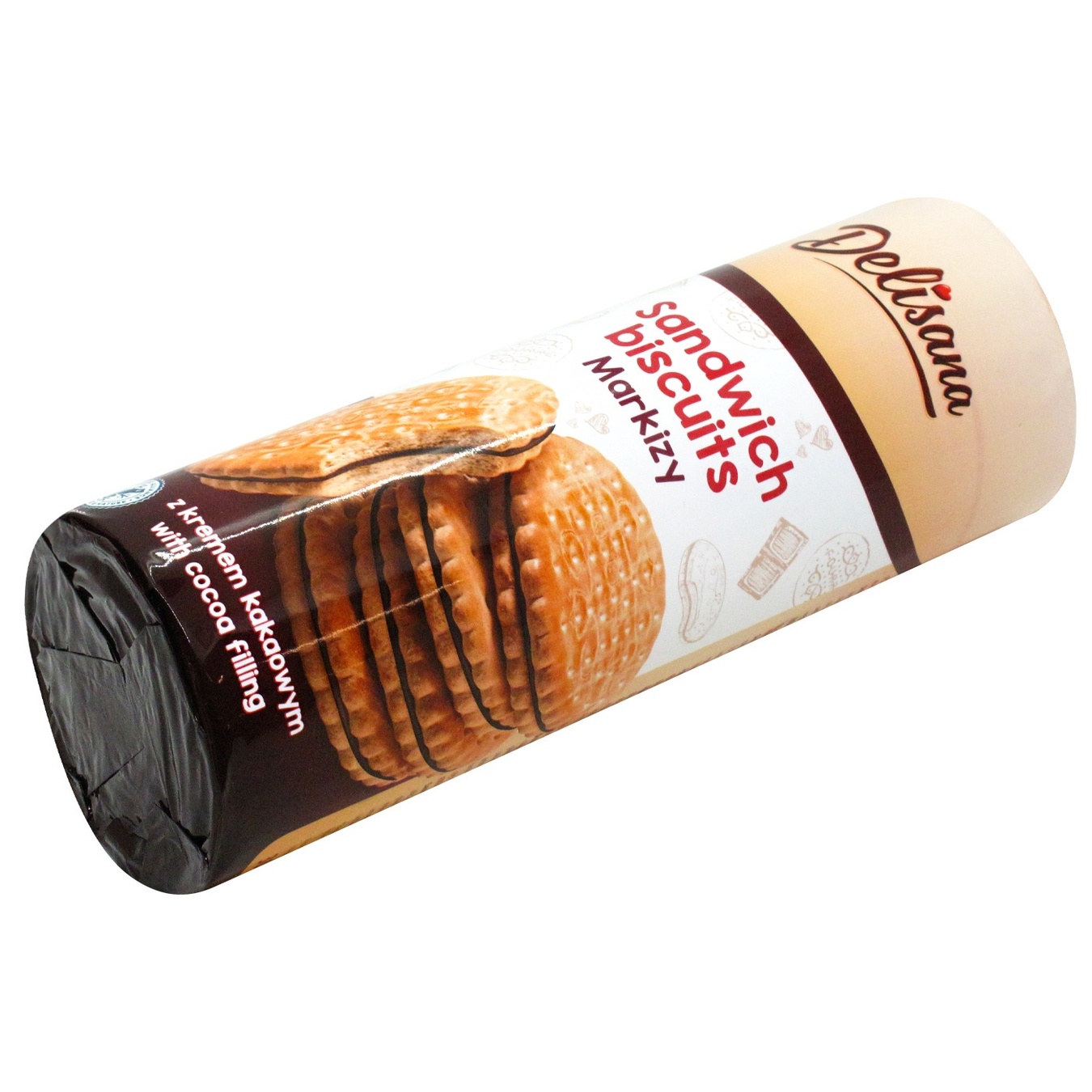 

Печенье-сэндвич Delisana с начинкой какао-крем 300г