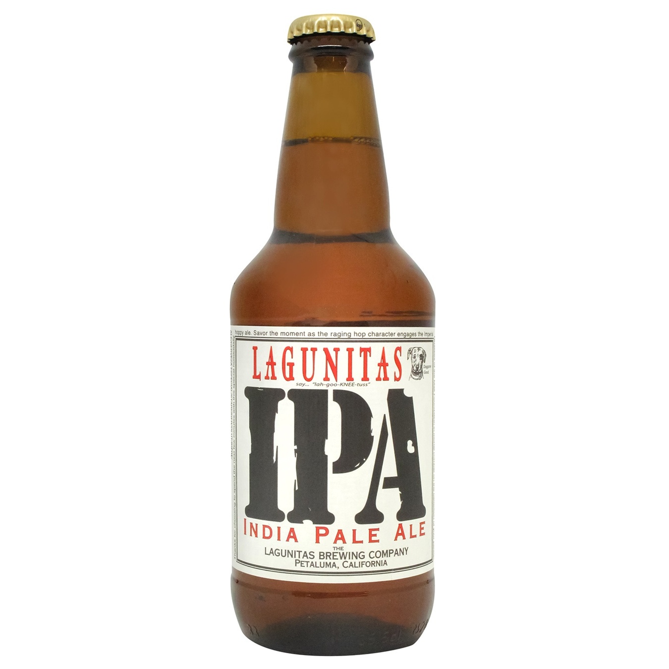 

Пиво Lagunitas IPA India Pale Ale светлое 6,2% 0,335л