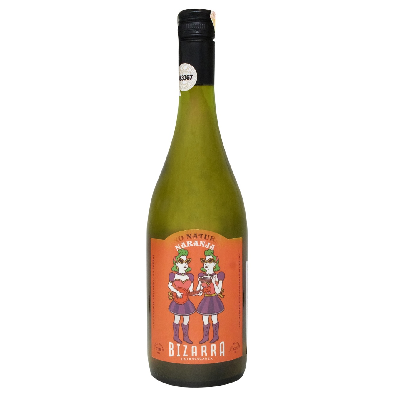 

Вино Bizarra Vino Natural Naranja біле сухе 0.75л х6