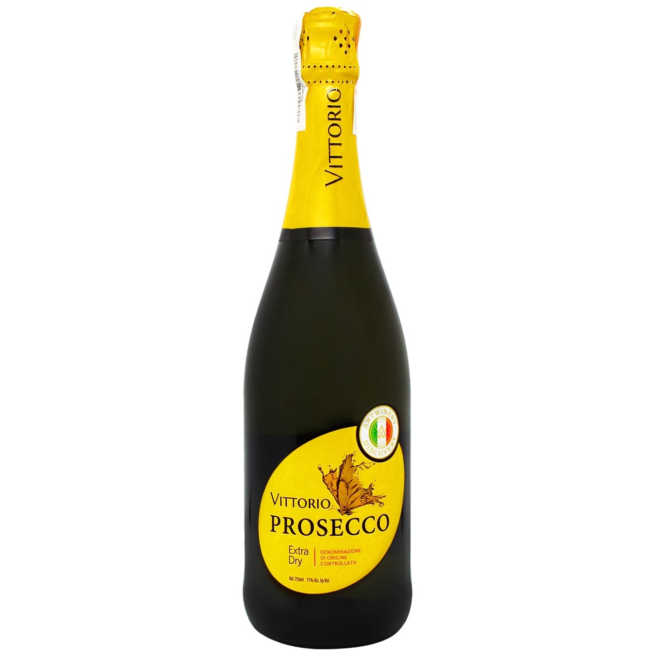 

Вино игристое Vittorio Prosecco Spumante белое cухе 11% 0,75л