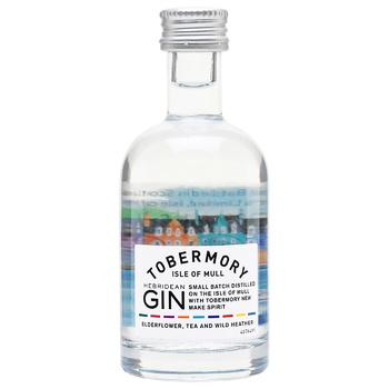 Джин Tobermory Gin 43,3% 50мл - купити, ціни на МегаМаркет - фото 1