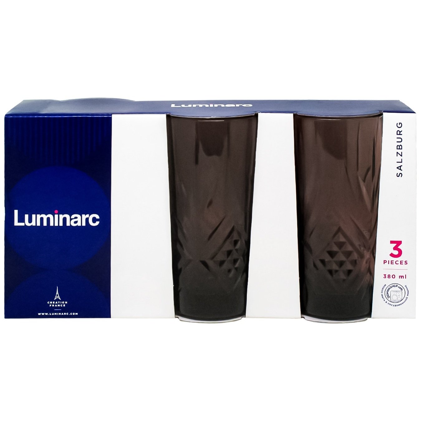 

Набор стаканов Luminarc Lilac Salzburg 3х380мл