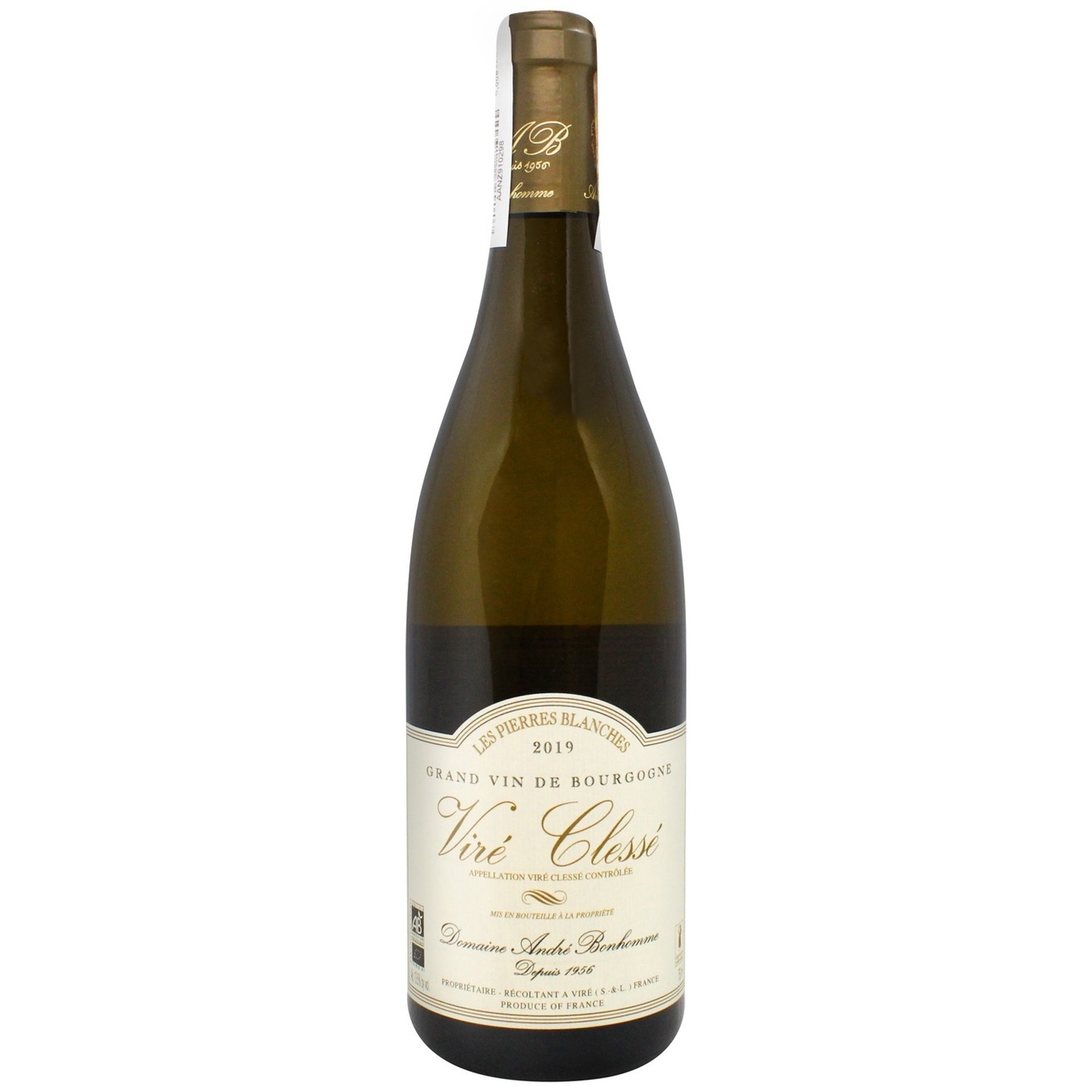 

Вино Domaine Andre Bonhomme Vire Clesse Les Pierres Blanches белое сухое 13,5% 0,75л
